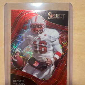 RUSSEL WILSON #171 FIELD LEVEL PRIZM 2022 PANINI SELECT DRAFT PICKS